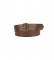 Levi's Cinturón de piel Athena marrón