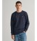 Buy Gant Shield navy crew neck sweatshirt