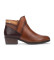 Buy Pikolinos Brown Daroca Leather Ankle Boots