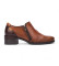 Buy Pikolinos Malaga brown leather high heels shoes