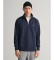 Comprar Gant Camisola com fecho de correr Shield azul-marinho
