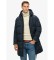 Buy Superdry Quilted jacket with hood Sports marine