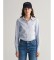 Comprar Gant Camisa Oxford de corte justo azul