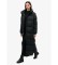 Comprar Superdry Abrigo acolchado largo negro