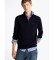 Comprar Tommy Hilfiger Jersey con media cremallera y logo bordado marino