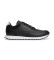 Comprar Tommy Hilfiger Novo ténis de couro Runner preto