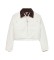 Comprare Tommy Jeans Giacca trapuntata corta con logo bianco