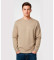 Buy Tommy Jeans Taupe brushed fleece sweatshirt
