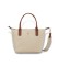 Kaufen Tommy Hilfiger Beige gewebte Tragetasche mit Schulterriemen