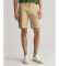 Acheter Gant Short Slim Fit en sergé beige