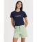 Acheter Lois Jeans Short colour mom fit - 5-poches coupe longue vert