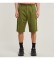 Kup G-Star Zielone plisowane szorty chino