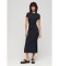 Kup Superdry Marynarska sukienka koszulowa midi
