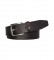 Comprare Tommy Hilfiger Nuova cintura in pelle marrone Denton 4.0