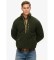 Kopen Superdry Half Rits Fleece Outdoor Groen