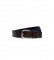 Buy Hackett London Parachute leather belt navy