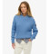 Comprar Superdry Camisola de malha com fios, azul
