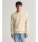 Comprar Gant Camisola com gola redonda Shield bege