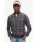 Comprar Superdry Camisa de algodón orgánico a cuadros vintage multicolor