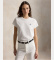 Nakup Polo Ralph Lauren Bela majica z vratom za posadko