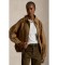 Kaufen Polo Ralph Lauren Brauner Oversize-Windbreaker aus Baumwolle