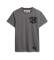 Acheter Superdry Vintage Athletic T-shirt gris à manches courtes avec détails sur la poitrine