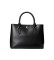 Acheter Lauren Ralph Lauren Sacoche en cuir Marcy noir