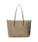 Comprar Lauren Ralph Lauren Bolso tote mediano de nylon Keaton beige