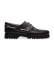 Köp Timberland 3 eyelets läder båtskor svart