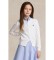 Comprar Polo Ralph Lauren Cárdigan de algodón en punto de ochos blanco