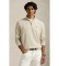 Comprar Polo Ralph Lauren Camisola de malha ultra-suave com fecho de correr bege