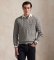 Comprare Polo Ralph Lauren Maglione grigio in cotone lavorato a trecce