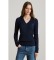 Acheter Lauren Ralph Lauren Pull de cricket en point torsadé marine