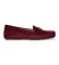 Buy Lauren Ralph Lauren Barnsbury suede moccasins in maroon