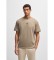 Buy BOSS Brown casual T-shirt