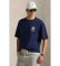 Buy Polo Ralph Lauren Relaxed Fit T-shirt in navy jersey knitted fabric