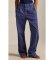 Buy Polo Ralph Lauren Cotton relaxed trousers with blue darts