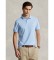 Køb Polo Ralph Lauren Den ikoniske Custom Slim Fit-polo i piqué, lyseblå
