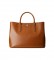 Comprar Lauren Ralph Lauren Bolso de piel Satchel Marcy de piel marrón