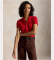 Comprar Polo Ralph Lauren Polo elástico Slim Fit rojo