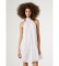 Comprare Pepe Jeans Abito Lena bianco