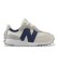Acheter New Balance Chaussures en cuir 327 New-B Hook & Loop grises