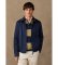 Kopen Hackett London Marineblauw Harrington jack