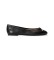 Buy Lauren Ralph Lauren Jayna black leather ballet flats