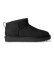 Comprar UGG Botines de Piel Classic Ultra Mini Nubuck negro