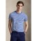 Buy Polo Ralph Lauren Custom Slim Fit blue knit t-shirt
