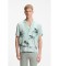 Acheter BOSS Chemise Regular fit à imprimé turquoise