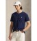 Buy Polo Ralph Lauren Navy Classic Fit stretch piqué T-shirt
