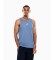 Buy EA7 Core Identity Sleeveless T-Shirt Blue