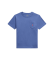 Comprar Polo Ralph Lauren Camiseta de punto algodón con bolsillo azul